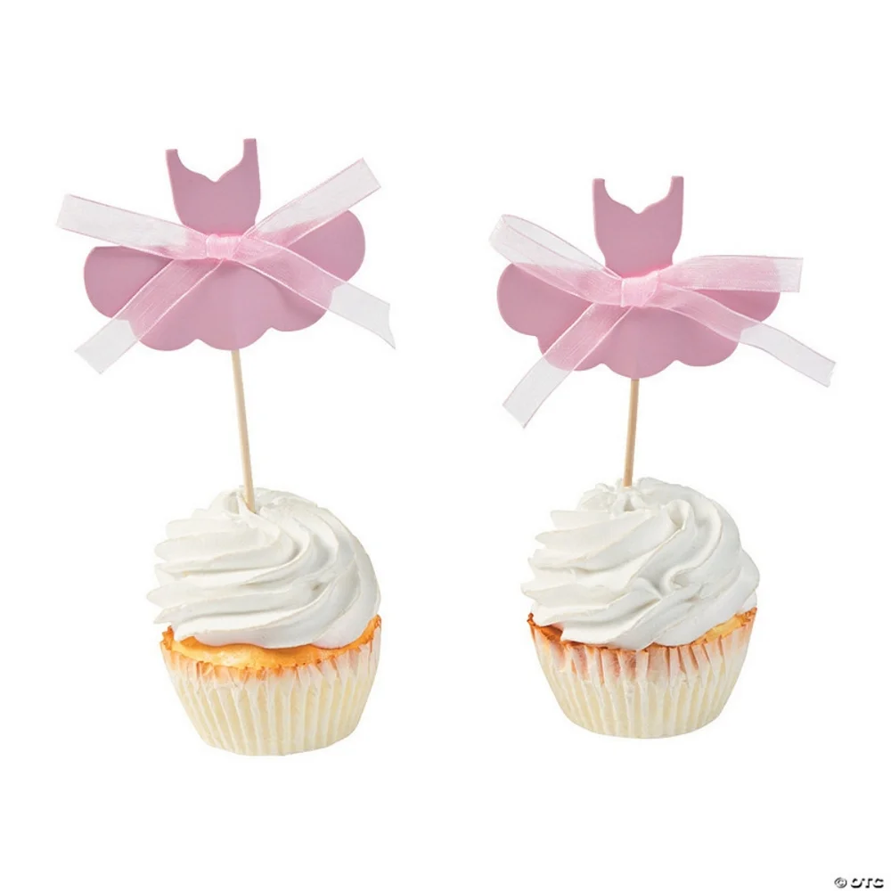 Ballerina Cupcake Picks